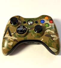 OEM Limited Edition Microsoft Xbox 360 CAMO Wireless ControlleR 1403 Excellent