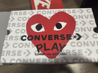 Converse Comme des Garçons Play Chuck Taylor All Star Hi Black Men's Sneakers
