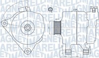 Magneti Marelli Lichtmaschine Generator Lima 063731687010 14V FüR Peugeot 307 SW