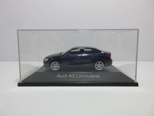 1/43 Herpa Audi A3 Sedan Limousine Mini Car Blue Metallic From Japan