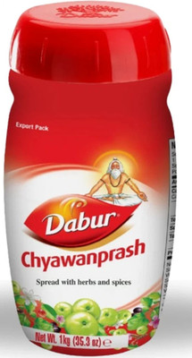 Dabur 1kg / 35.3oz Chyawanprash Ayurvedic Aids Allergy Many Benefits
