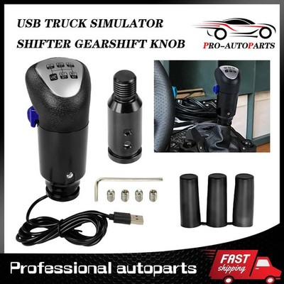 USB Truck Simulator Shifter Gearshift Knob for Logitech G29 G27 G25/Thrustmaster