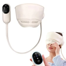 Electric Head Eye Massager 6 Airbag Heating Headache Massager Scalp Stress Relax