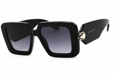 BVLGARI BV40006I SERPENTI FOREVER 01B Sunglasses Black Frame Gradient Smoke