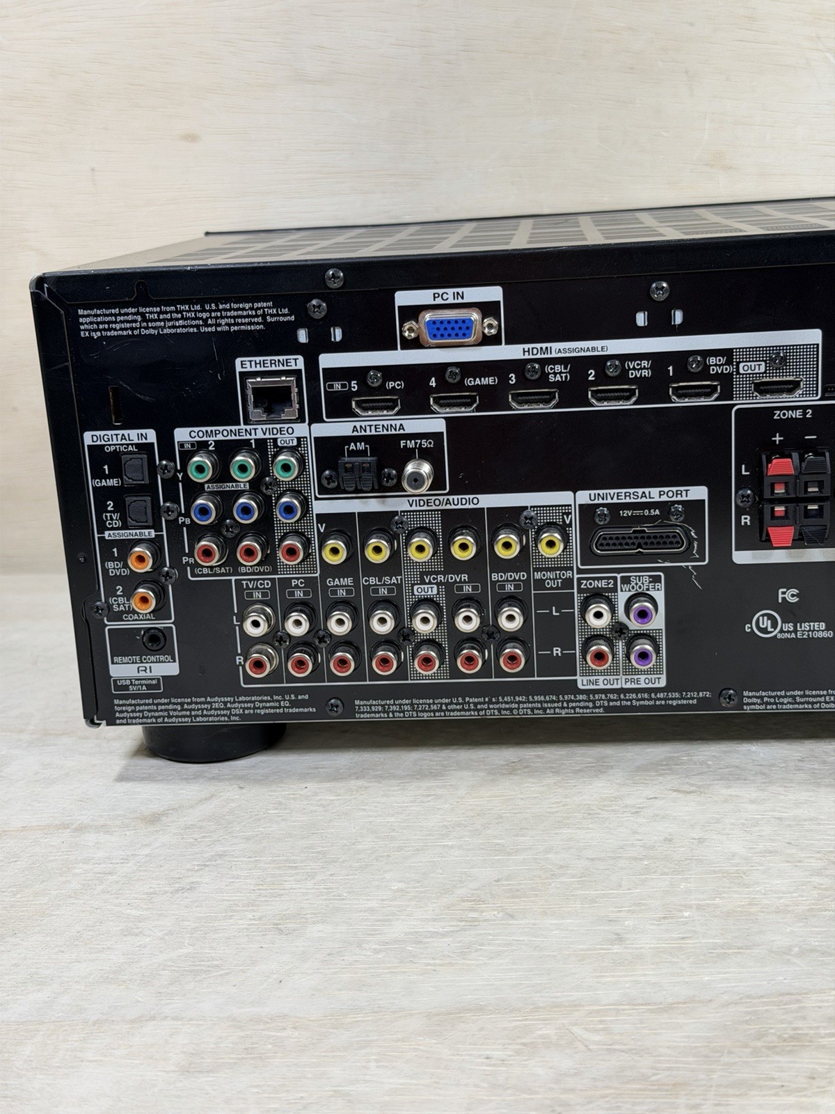 Onkyo TX-NR609 7.2 Channel Network THX Certified HDMI A/V Receiver (no remote)