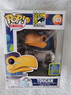 Funko Pop! SDCC 2020 Summer Convention Comic Con Toucan as Astronaut Figure #103