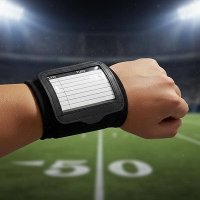 Wrist Playbook Armband Wiederverwendbar Taktik-Wristband Atmungsaktives