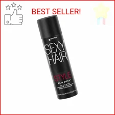 SexyHair Style Play Dirty Dry Wax Spray, 4.8 Oz | Body and Dimension | Helps Ach