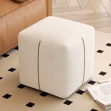 Living room soft stool/shoe changing stool/dressing stool, sofa footstool