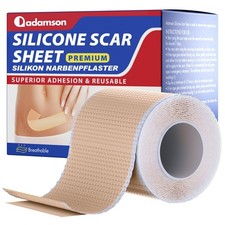 Silicone Scar Tape by Adamson for Surgical Scars Keloid C-Section Burns NEW
