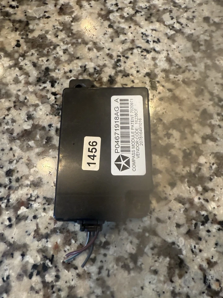 Unidad de módulo de control de brújula Dodge Grand Caravan 09-20 04671918AG OEM Foto 2 de 4