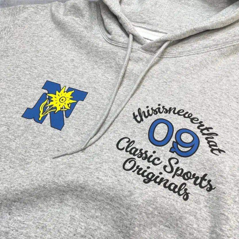 Thisisneverthat Light Gray Edelweiss Graphic Hood… - image 7