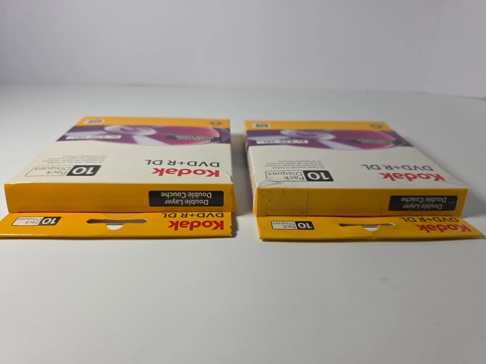 KODAK 8X Blank DVD+R DL Dual Double Layer 8.5GB 240 Min (2x 10 Pack) -  New  - Image 4 of 4