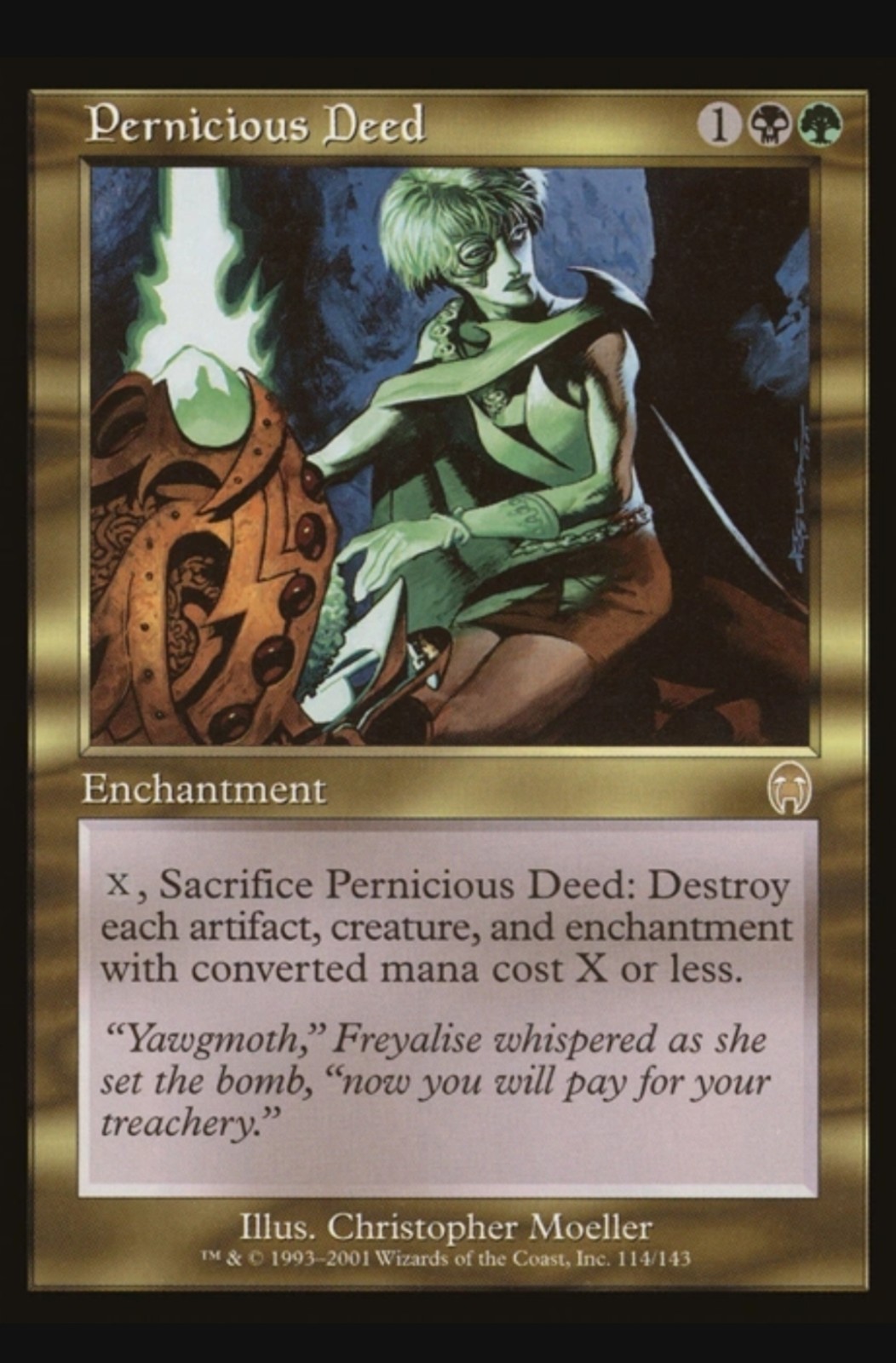 Pernicious Deed (114/143) NM - Apocalypse  2001