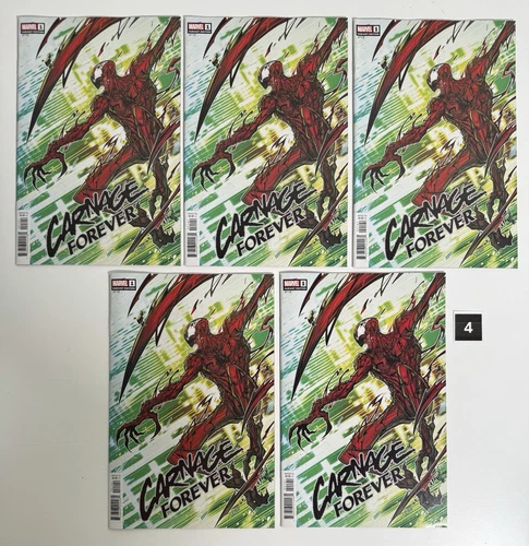 Carnage Forever #1 (2022) 1:50 Jonboy Meyers Variant-5 Books-NO BAGS/BOARDS