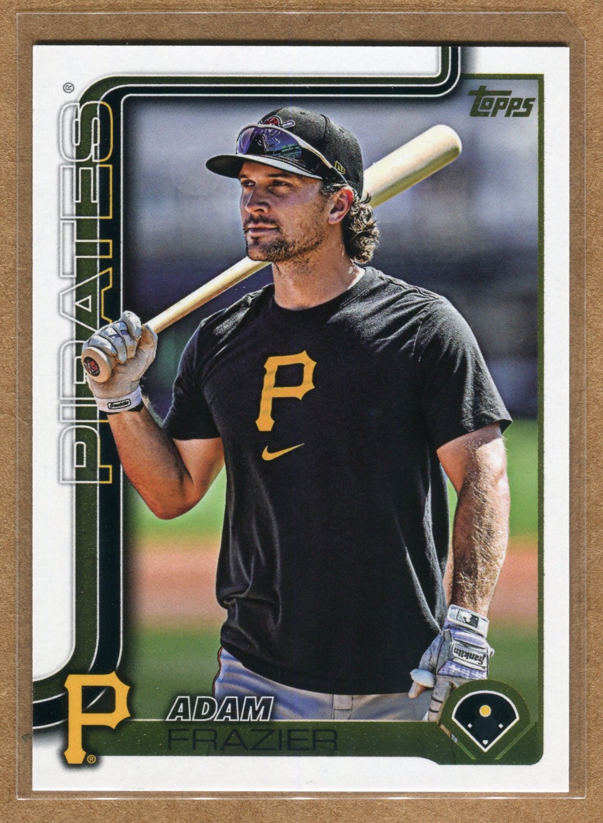 ADAM FRAZIER 2025 Topps Update #US51 GOLDEN MIRROR SP Pittsburgh Pirates