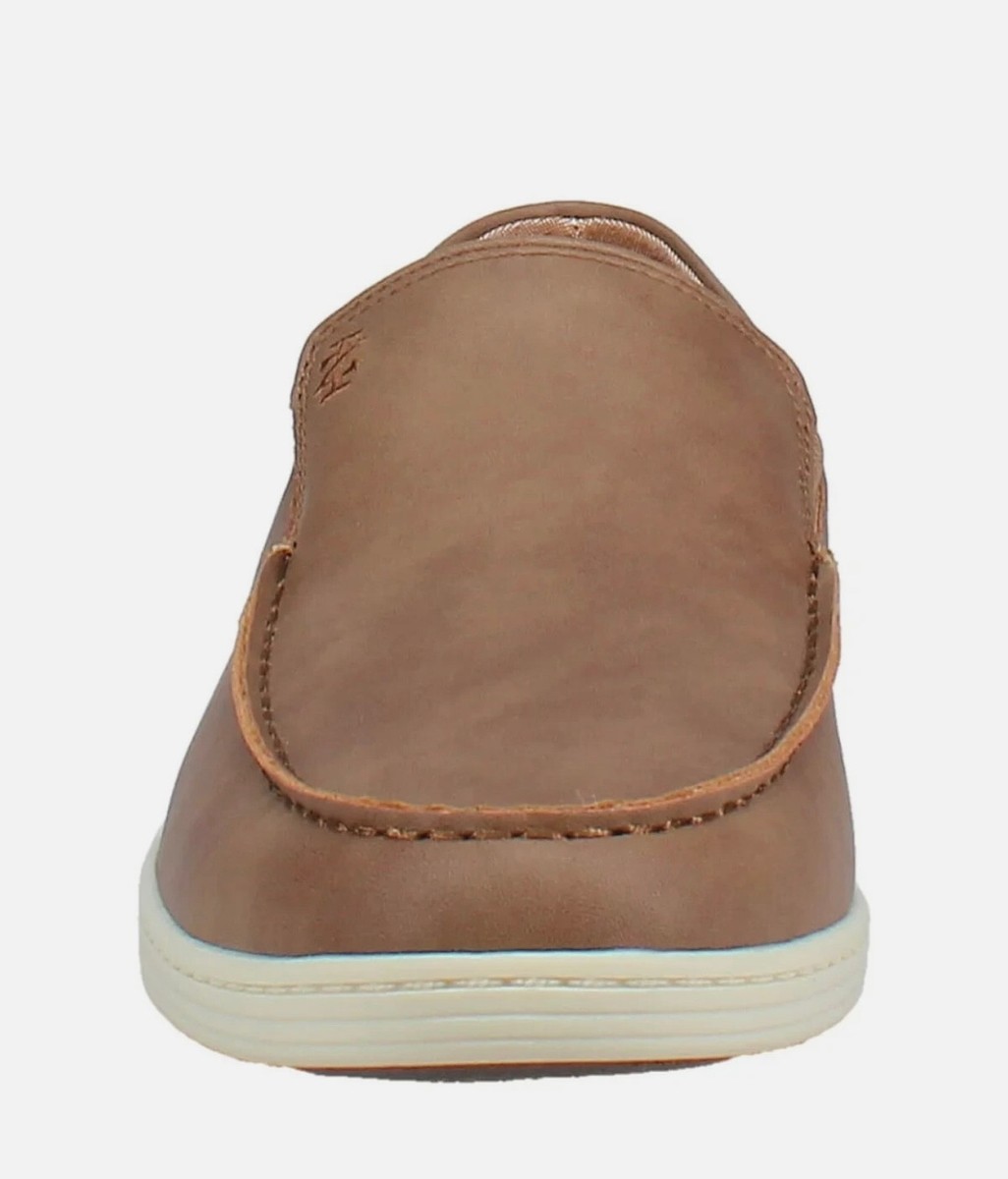 Izod Mens Seapoint Sneaker Slip On Shoe Brown Sz 9.5, 10.5  display picture 3
