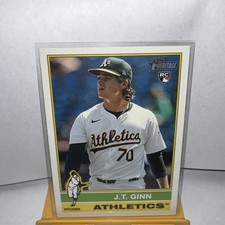 2025 Topps Heritage - JT Ginn #290 (RC)