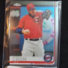 2019 Topps Chrome C.J. Cron Twins