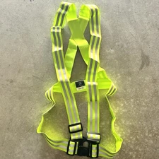 Apace Vision Neon Yellow Reflective Safety Vest Adjustable and Elastic 1-Pack