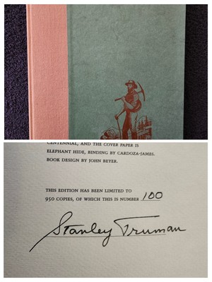 Gold Rush Country SIGNED Stanley Truman T.H. Watkins, 1st Limited Edition 1981