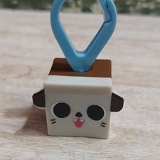 McDonald's Furby Happy Meal Cube Toy Figure Keychain Clip w/ Carabiner 2024