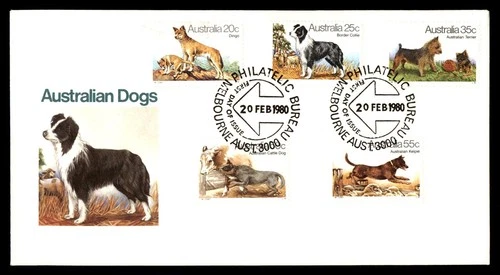 Mayfairstamps Australia FDC 1980 Dogs of Australia Combo First Day Cover aaw_751