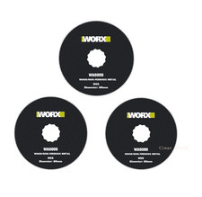 WORX WA5055.3 80mm HSS Blade for Sonicrafter Multi Tool /Oscillating Tool 3 PACK