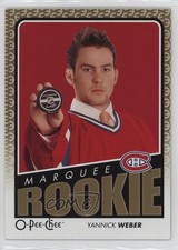 2009-10 O-Pee-Chee Marquee Rookies Yannick Weber #501 n1u
