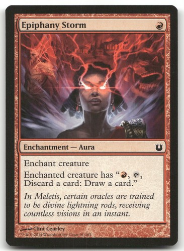 Epiphany Storm 91/165 Born of the Gods Common