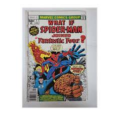 Marvel Comics What If #1 Spider-Man Joins Fantastic Four Bronze Age 1977