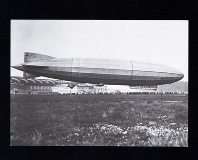 Zeppelin LZ 120  - Landung 1919 in Freidrichshafen  (Zep3-1)