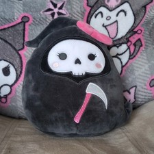 Sanrio Kuromi Plush Stuffed Animal Toy, Black/Pink/White, Animation Theme