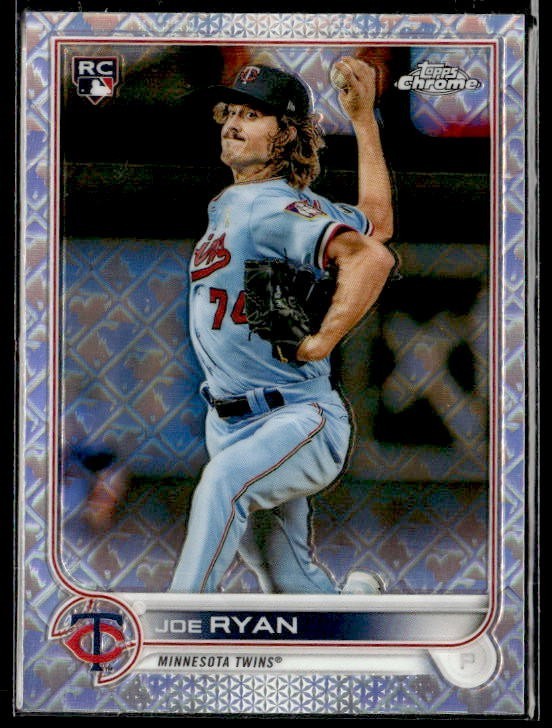 L42,288 - 2022 Topps Chrome Logofractor #57 Joe Ryan RC