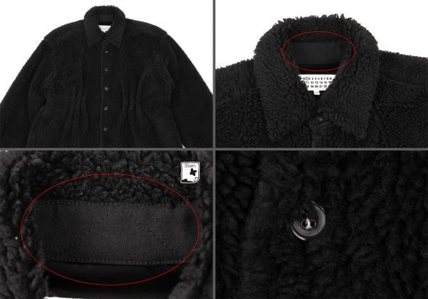 Maison Martin Margiela 1 10 Poly Acrylic Over Size Fleece Shirt Size 40(K-151... - Image 2 of 4