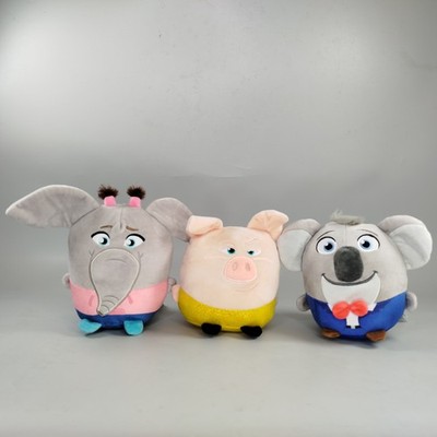 Bundle Kuscheltiere Set von 3 Elefant Schwein Koala, gebraucht, ab 3 Jahre 