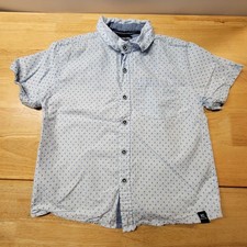 Kenneth Cole Boys Toddler Size 6 Blue Shirt Button-Up Collared