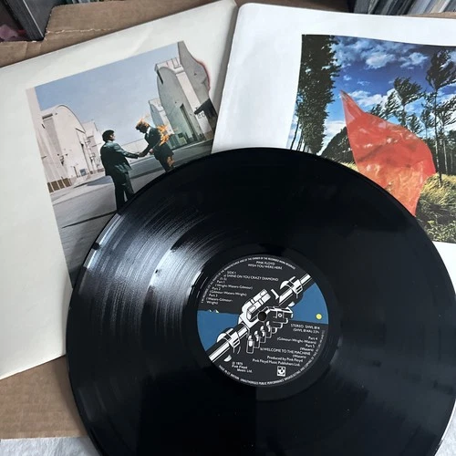 PINK FLOYD WISH YOU WERE HERE UK vinyl LP, plays fantastic