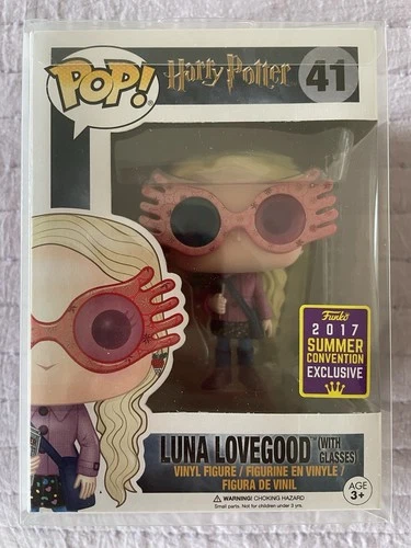 Funko Pop! Vinyl: Harry Potter Luna Lovegood With Glasses #41 2017 Exclusive LE