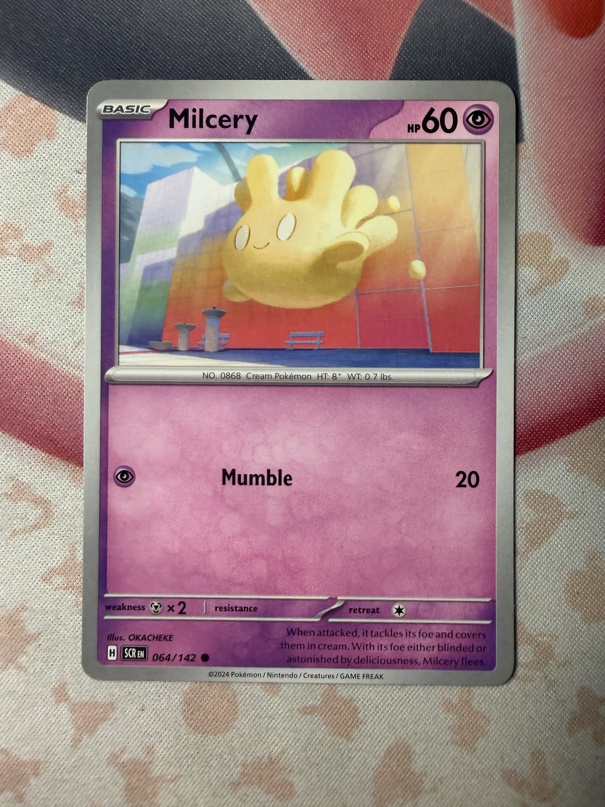 Milcery - Common SV07: Stellar Crown 064/142 NM English