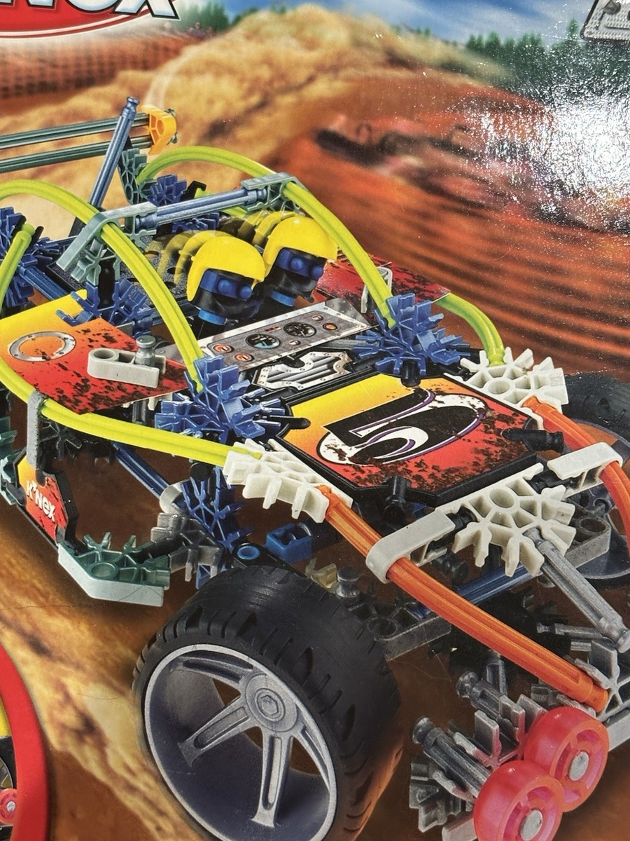 KNEX RC Burn out Radio Control Building Set 3 Models 3ft 15128 for