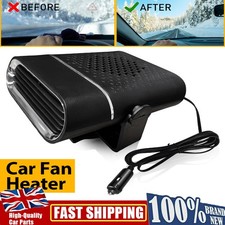 150W Portable Electric Car Heater Heating Fan Defogger Defroster Demister 12V DC