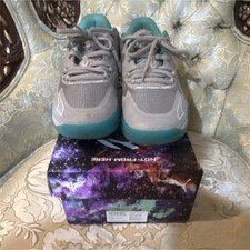 PUMA MB.01 Lo UFO Melo Gray Aqua Green Low Top Basketball Shoes 377675-02