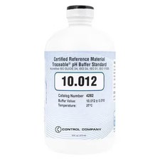 Traceable 4282 Ph Standard, Cert.Ref Material, Crm 10.012