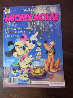 Mickey Mouse Magazine Summer 1990 A Pluto Story 