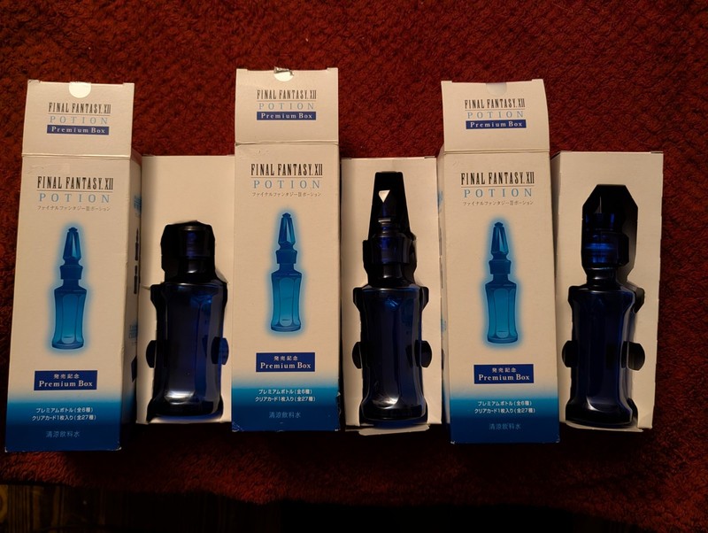 Final Fantasy XII Potion Bottles - Set Of 3 