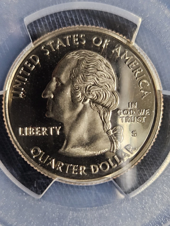 2003 S Missouri PCGS PR 69 DCAM Proof 25C - Image 3 of 4