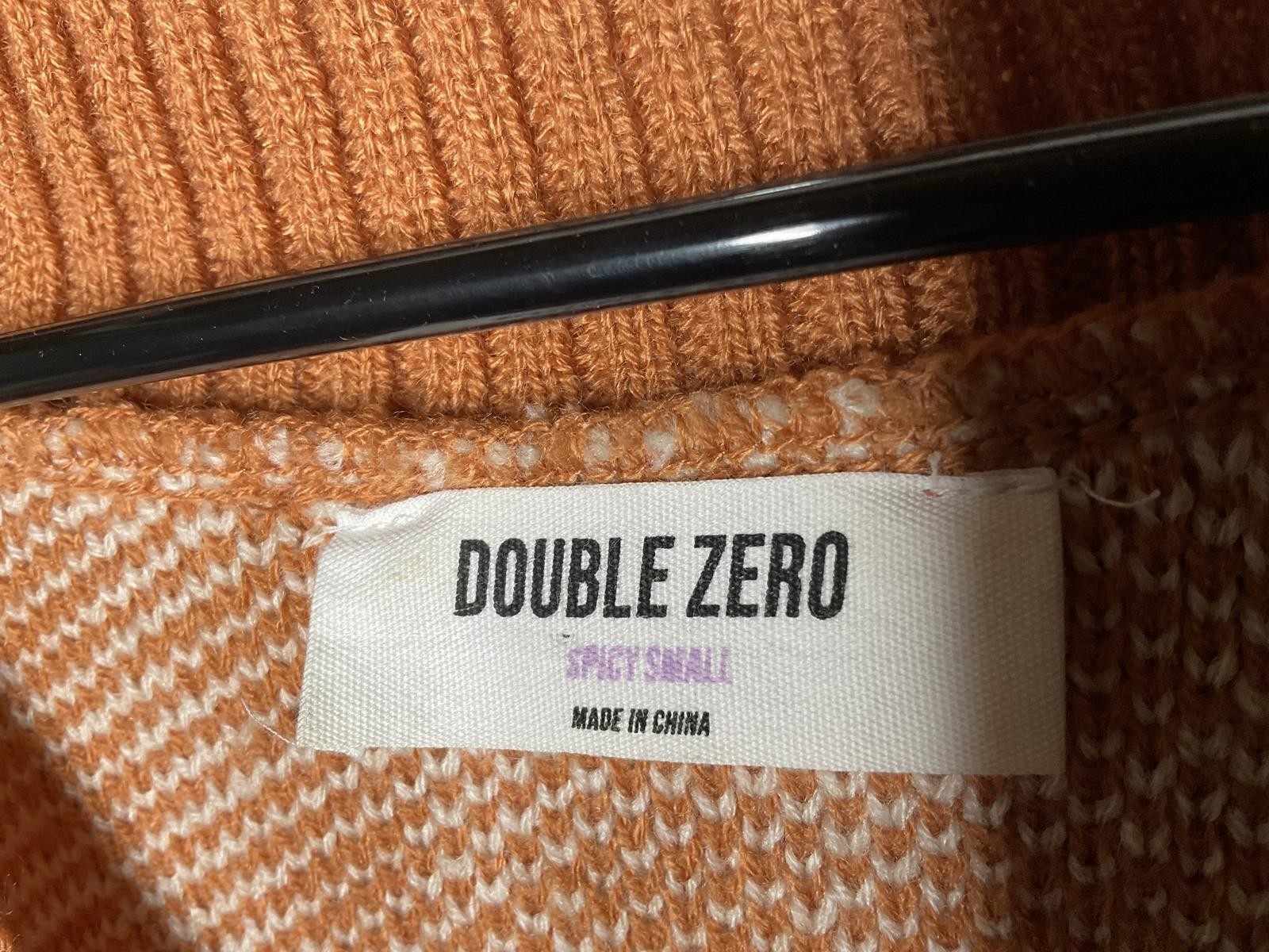 Double Zero Houndstooth Pattern Sweater Vest - image 2