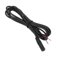 3.5mm Female Jack 1/8" TRS 2 Plug 34mm 26AWG Pole Cable, 78.7inches