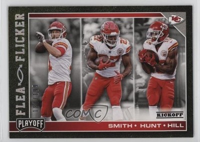 2017 Playoff Flea Flicker Kickoff /199 Alex Smith Kareem Hunt #13 Rookie RC 7xr